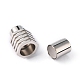 304 Stainless Steel Magnetic Clasps X-STAS-C005-1-3