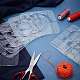 Gorgecraft Transparent Acrylic Sewing Template DIY-GF0002-87-4