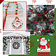 Kit per la realizzazione di decorazioni natalizie fai da te sunnyclue DIY-SC0019-41-6