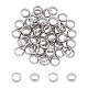 Unicraftale 304 perles d'espacement en acier inoxydable STAS-UN0010-47P-1