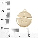 Латунные микро проложить кубического циркония подвески KK-S339-08G-3