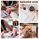 UNICRAFTALE 3Pcs 3 Colors Sealing Wax Mixing Sticks 100mm Stainless Steel Sealing Stamp Stirring Rod Musical Note Pattern Wax Seal Stamp Sticks for Sealing Stamp Dissolve Wax STAS-UN0040-10-7