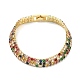 Bracelets de tennis en zircone cubique pour femme fille cadeau BJEW-F450-04G-2