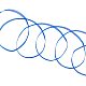 オーガンジーリボン  打ちひも  ブルー  1/4インチ（6mm）  500ヤード/ロール（457.2メートル/ロール） ORIB-BC0001-02H-4