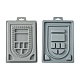 Beflockte Designbretter aus Kunststoff ODIS-YW0001-02-2