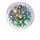 Abs de plástico imitación perla uñas decoraciones del arte MRMJ-T010-072A-1