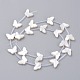 Natural White Shell Mother of Pearl Shell Beads SSHEL-L018-013-3