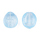 Perlas de vidrio pintado en aerosol transparente GLAA-N035-022-C06-2