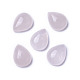 Cabochons de quartz rose naturel X-G-F605D-01B-1