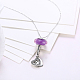 925 Sterling Silver Pendant Necklaces NJEW-BB18238-5