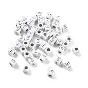 Непрозрачные акриловые бусины OACR-D282-06E