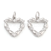 Подвески из латуни и кубического циркония KK-S371-05P