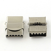 Smooth Surface 201 Stainless Steel Watch Band Clasps STAS-R063-81