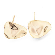 Латунные серьги KK-R116-017-NF