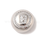 Подвески из латуни и кубического циркония KK-Z047-07P-B-RS