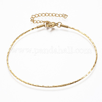 Buy Golden Kidney Ear Wire Chain Bracelets in small package 