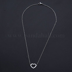 Collane con pendenti in acciaio inossidabile 201 anti-ossidazione&nbsp;NJEW-S105-JN521-1