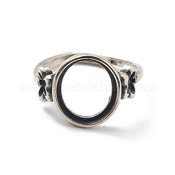 Verstellbare 925 Sterling Silber Ring Komponenten&nbsp;STER-C011-08AS