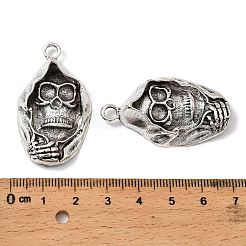 Pendentifs en alliage de style tibétain&nbsp;TIBEP-K001-03AS