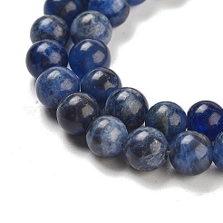 Sodalite fili di perle rotonde&nbsp;G-P070-46-6mm