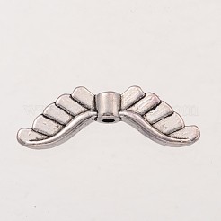 Flügel tibetischen Stil Legierungskorne&nbsp;X-AB5041Y-NF