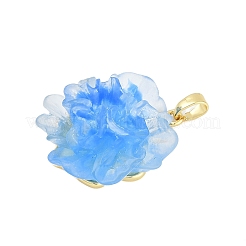Pendentifs de placage en laiton&nbsp;KK-C082-15G-05