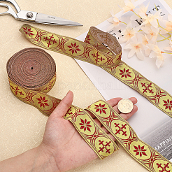 Ruban jacquard polyester style ethnique&nbsp;OCOR-WH0079-19B