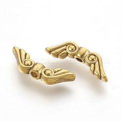Perline in lega stile tibetano&nbsp;TIBEB-A11-3712-AG-FF