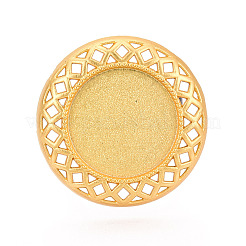 Base de bague de lunette réglable en alliage et fer avec plateau rotatif&nbsp;MAK-T012-05G