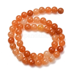 Rosso naturale perline avventurina fili&nbsp;X-GSR023