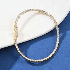 925 Tennisarmband aus Sterlingsilber mit Mikropavé und Zirkonia für Damen&nbsp;BJEW-C117-01A-G02