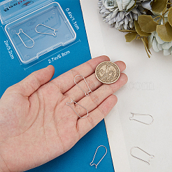 10 paio di orecchini a cerchio in argento sterling con 925 elementi&nbsp;STER-BBC0006-92B-S
