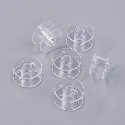Transparentem Kunststoff 36 Spulen Haushaltslinie leere Nähmaschine Linie Achse&nbsp;TOOL-TAC0006-01