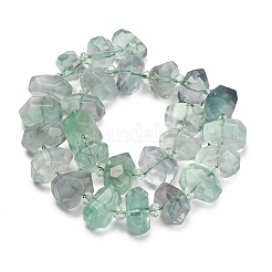 Natürlichen Fluorit Perlen Stränge&nbsp;GG-CBAC18C-A01-01