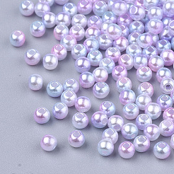 Perle di perle imitazione plastica abs abs&nbsp;OACR-Q174-4mm-01