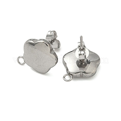Ohrstecker-Beschläge aus Edelstahl 304&nbsp;STAS-K252-15P