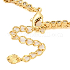 Bracelets à maillons en forme de cœur&nbsp;BJEW-Q347-04G