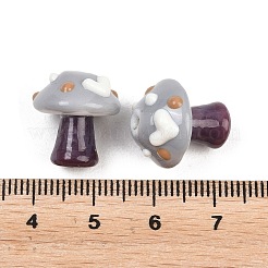 Handgefertigte Bunte Malerei Emaille Perlen&nbsp;LAMP-B055-02H