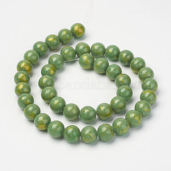 Chapelets de perles en jade Mashan naturel&nbsp;G-P232-01-I-10mm