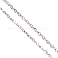 Herstellung einer Halskette aus 2 mm Edelstahlkabelkette (304)&nbsp;AJEW-JB01465-03