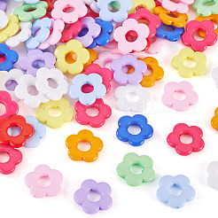 100pcs perles acryliques opaques&nbsp;MACR-TA0002-64