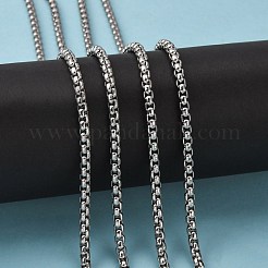 Fabrication de bijoux pour hommes résistants au ternissement&nbsp;CHS-A003F-4.0mm