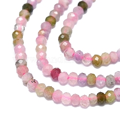 Fili di perle di tormalina multicolore naturale&nbsp;G-G106-A06-01