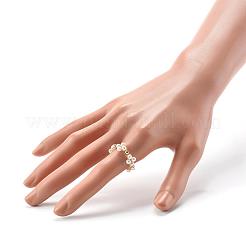 Fingerringe aus Glasperlen&nbsp;RJEW-TA00005