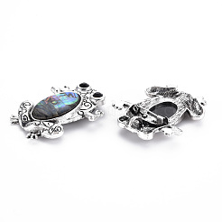Froschbrosche aus natürlicher Paua-Muschel&nbsp;PALLOY-Q438-006D-RS