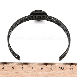 Rohlinge für Armreifen aus Edelstahl 304 mit flacher&nbsp;SA-CBA82C8-04B-EB