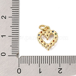 Cremagliera placcatura micro ottone spianare pendenti zirconi&nbsp;ZIRC-F142-14B-G