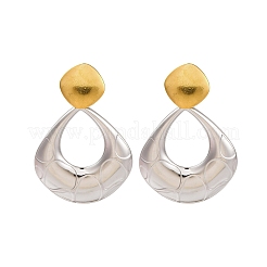 Pendientes colgantes de acero inoxidable 304&nbsp;EJEW-K296-02GP-06