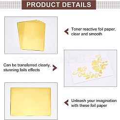 Papier d'estampage à chaud a4&nbsp;DIY-WH0193-03A