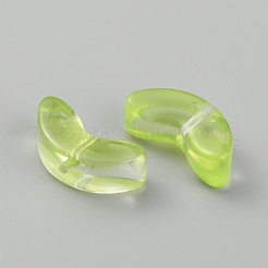 Transparente handgemachte Bunte Malerei Perlen&nbsp;LAMP-CJC0012-01H